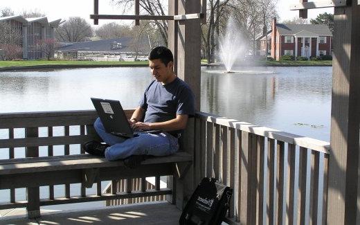 Colden Pond was later stocked with fish and has become a lovely oasis for those wishing to study outside, fish or enjoy the view.